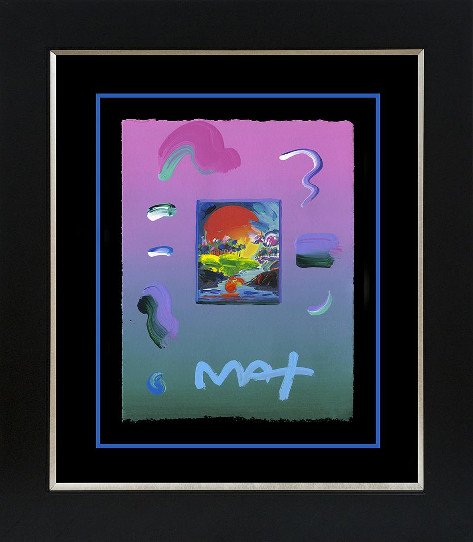 Peter Max Mixed Media Original (1 of 1)