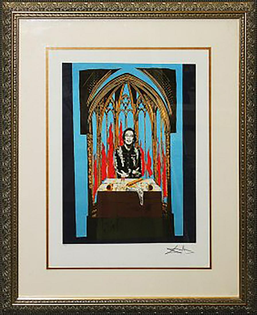 Salvador Dali lithograph limited edition Inferno  1978 (1 of 1)