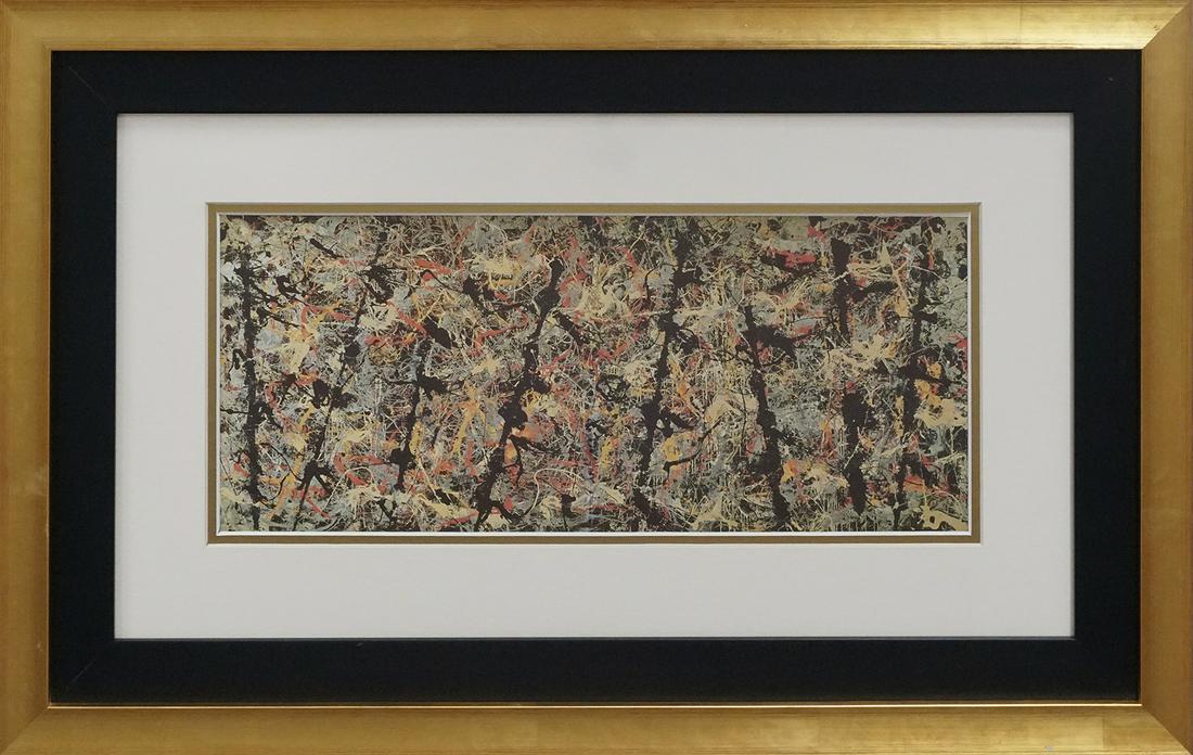 Jackson Pollock Color Plate Lithograph (1 of 1)