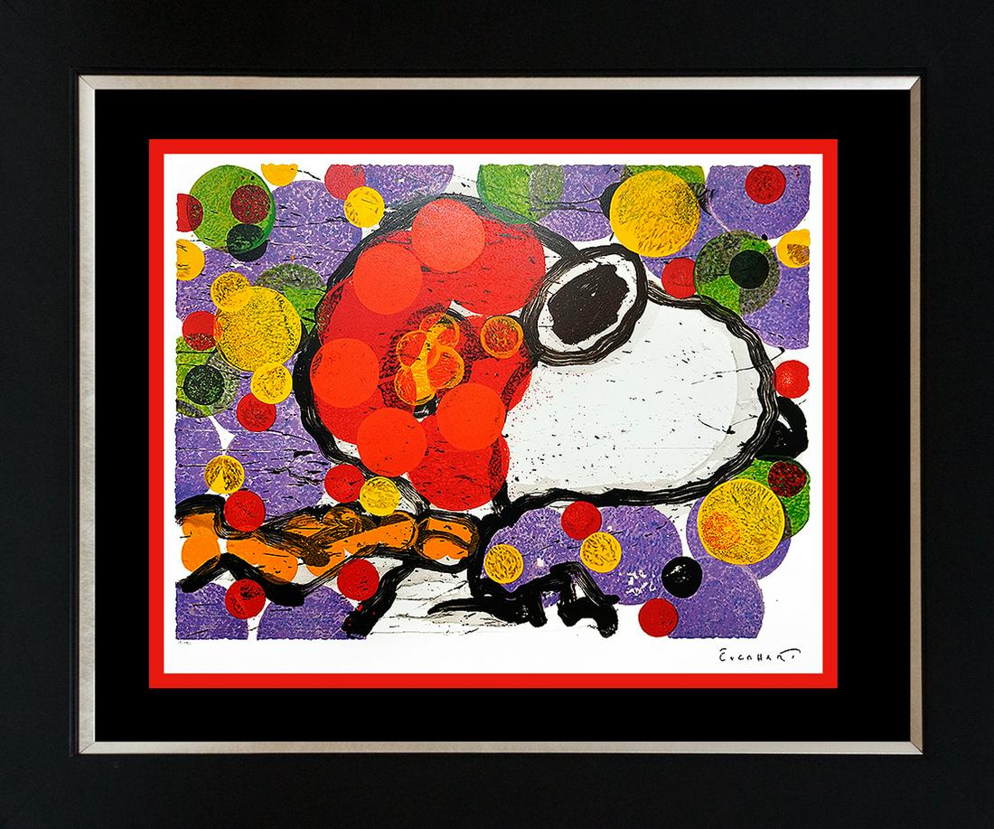 Original Lithograph by Tom Everhart Snoopy Limited (1 of 1)
