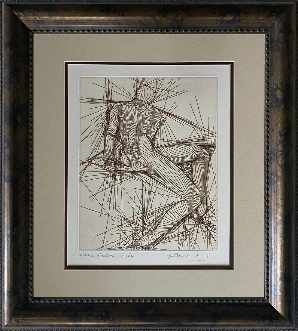 Guillaume Azoulay Original Etching Limited Edition (1 of 1)
