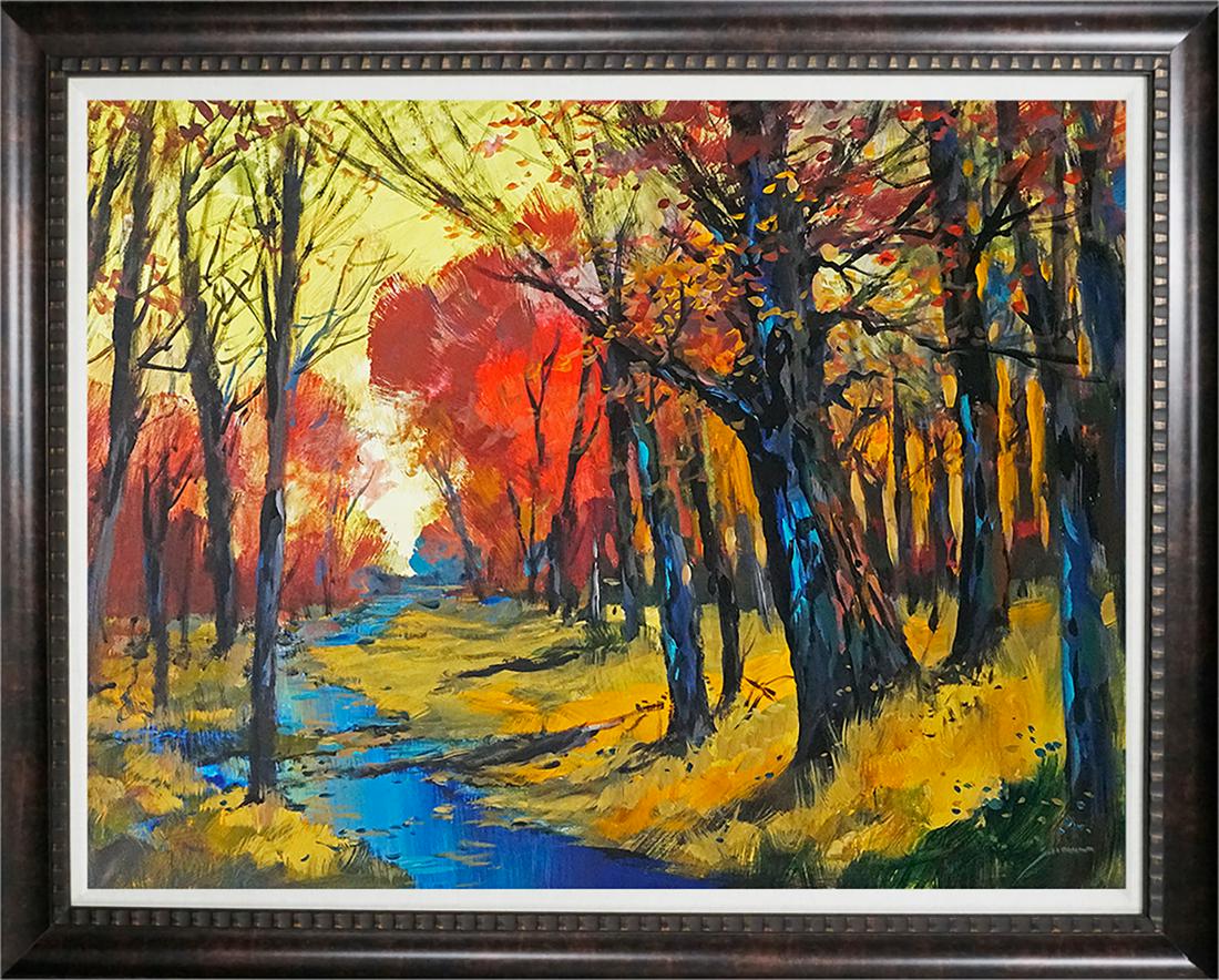 Michael Schofield original on canvas  landscape (1 of 1)