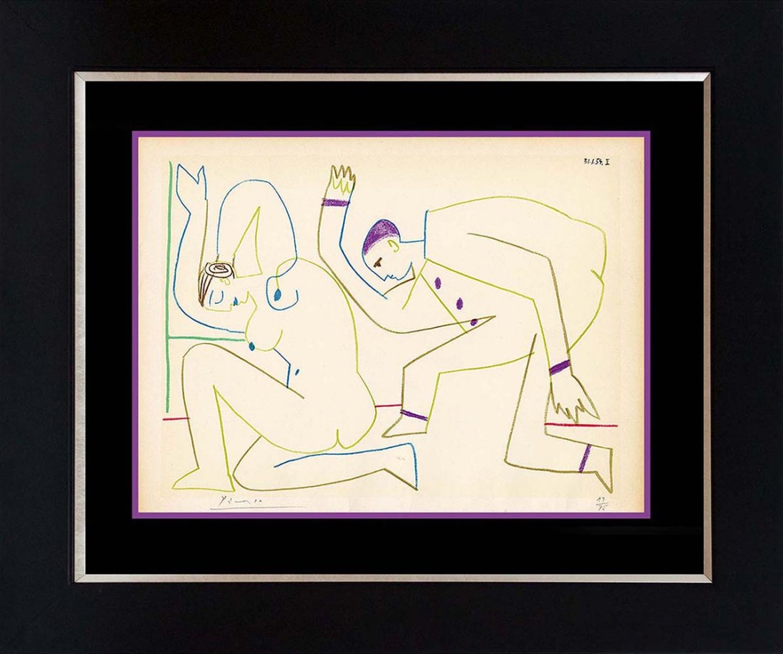 Original Lithograph Hand signed and numbered Edition of (1 of 1)