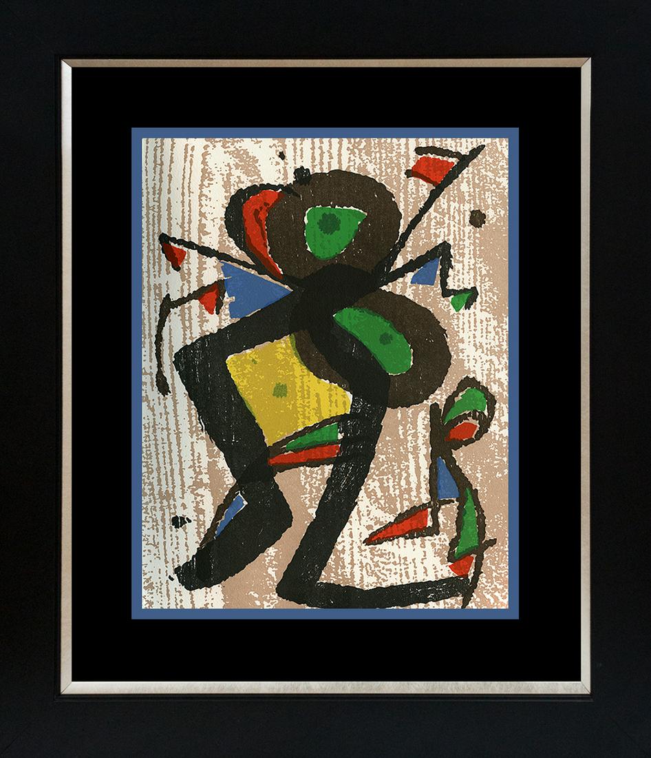 Joan Miro Original Wood Cut Engraving 1979 (1 of 1)