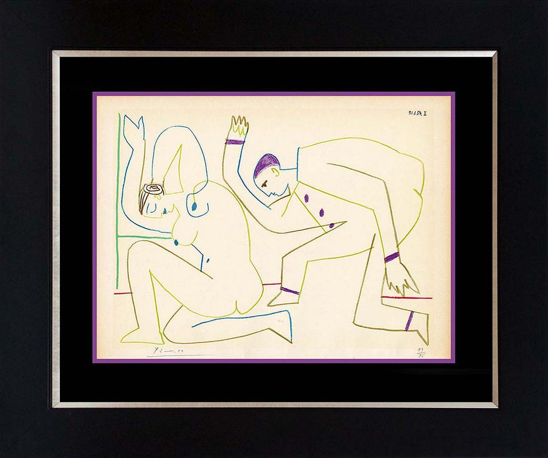 Original Lithograph Hand signed and numbered Edition of (1 of 1)