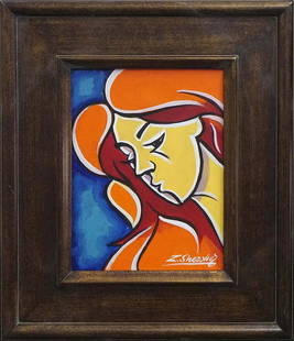 Limited Edition on canvas Zinovy Shersher: Limited Edition on canvas by Zinovy Shersher Approx 28x26 inches framed Hand signed by the artist Custom framed Includes certificate