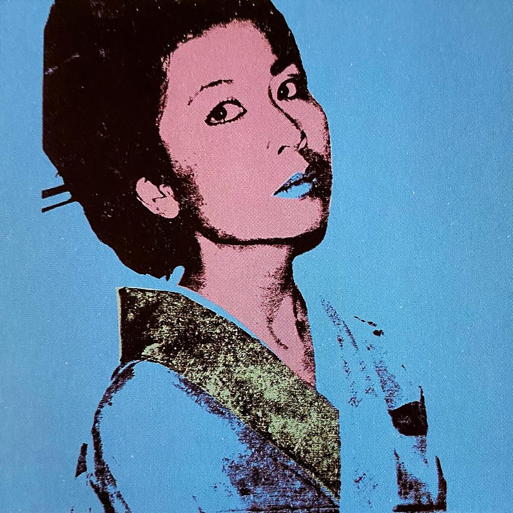 Andy Warhol Original Serigraph Artist Proof 1983: Andy Warhol AP Original Silkscreen Serigraph Artist Proof approx 38x38 inches and includes documentation and official stamps from Andy Warhol and his publisher Ron Feldman