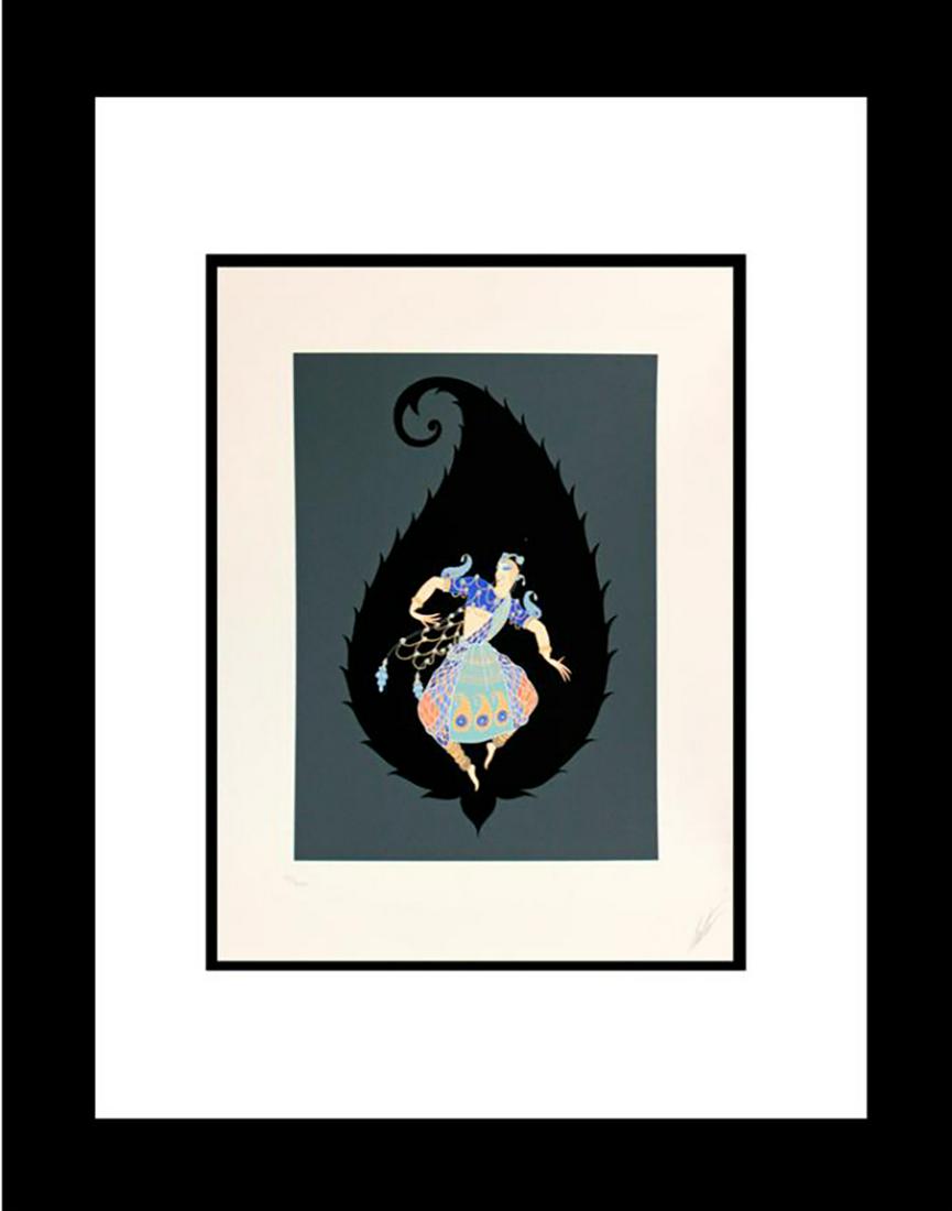Erte Limited Edition Serigraph Hand Signed Bayadere (1 of 1)
