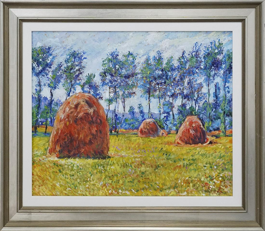 Original on canvas in the manner of Claude Monet (1 of 1)