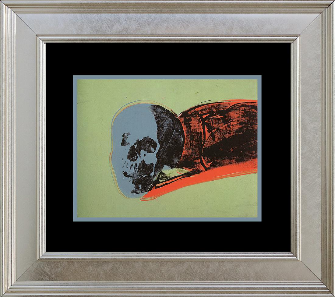 Andy Warhol color Plate lithograph: Andy Warhol color Plate lithograph Approx 24x20 inches and includes certificate Custom framed.