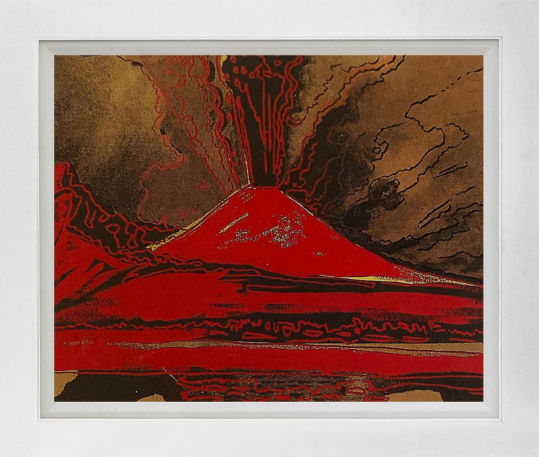 Andy Warhol Original Serigraph Trial  Proof Vesuvius (1 of 1)