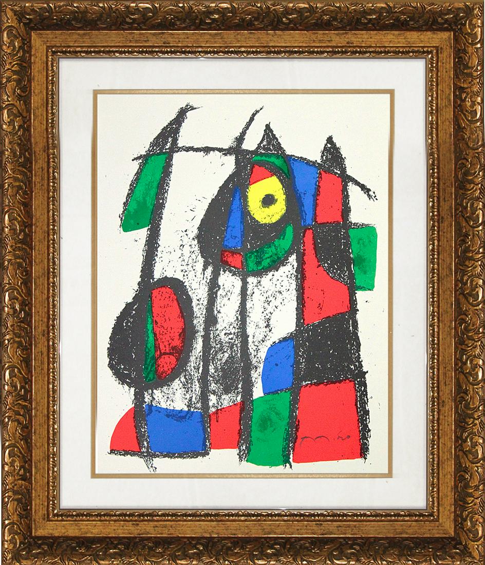 Joan Miro Original Lithograph Hand Signed (1 of 1)