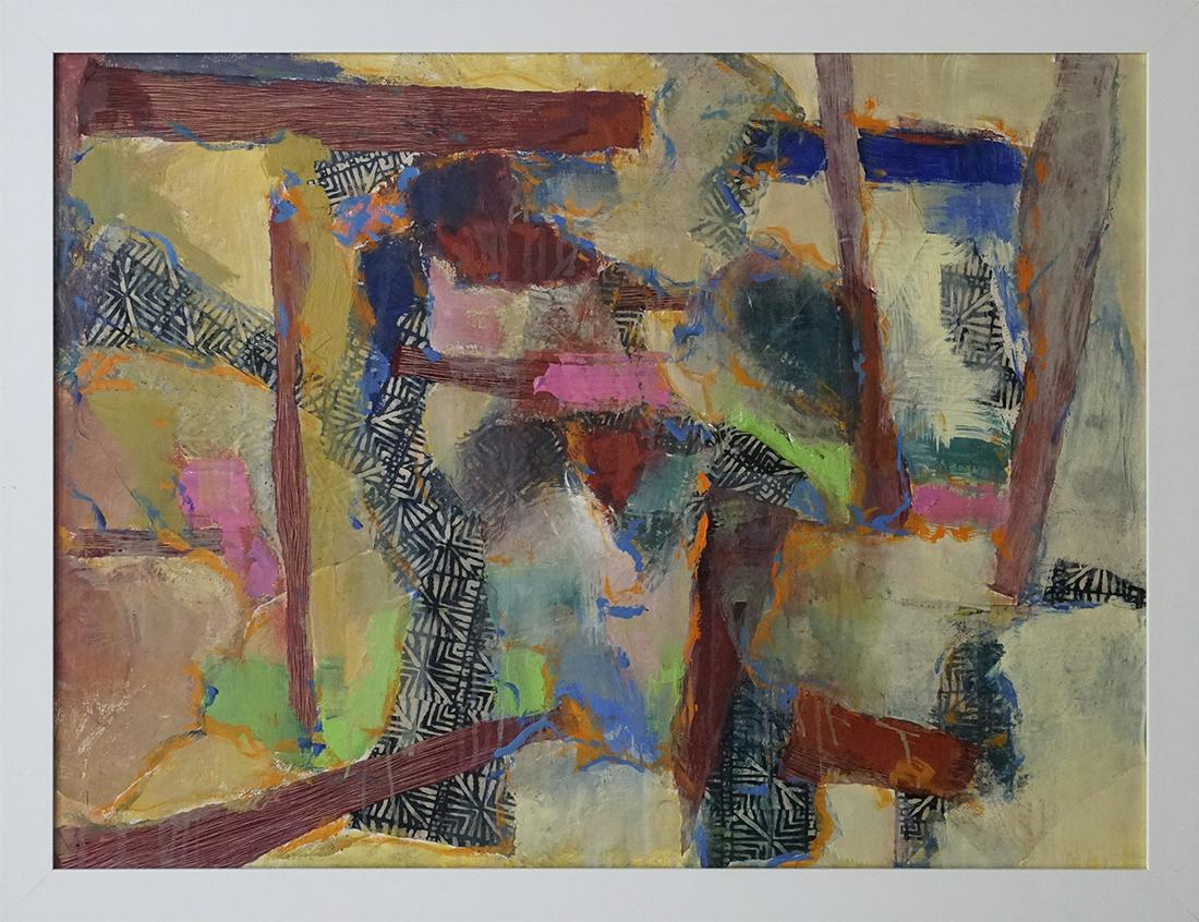 Original abstract on canvas by Michael Schofield (1 of 1)