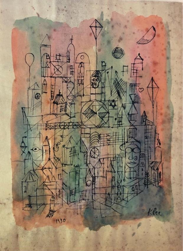 Paul Klee original on paper (1 of 1)