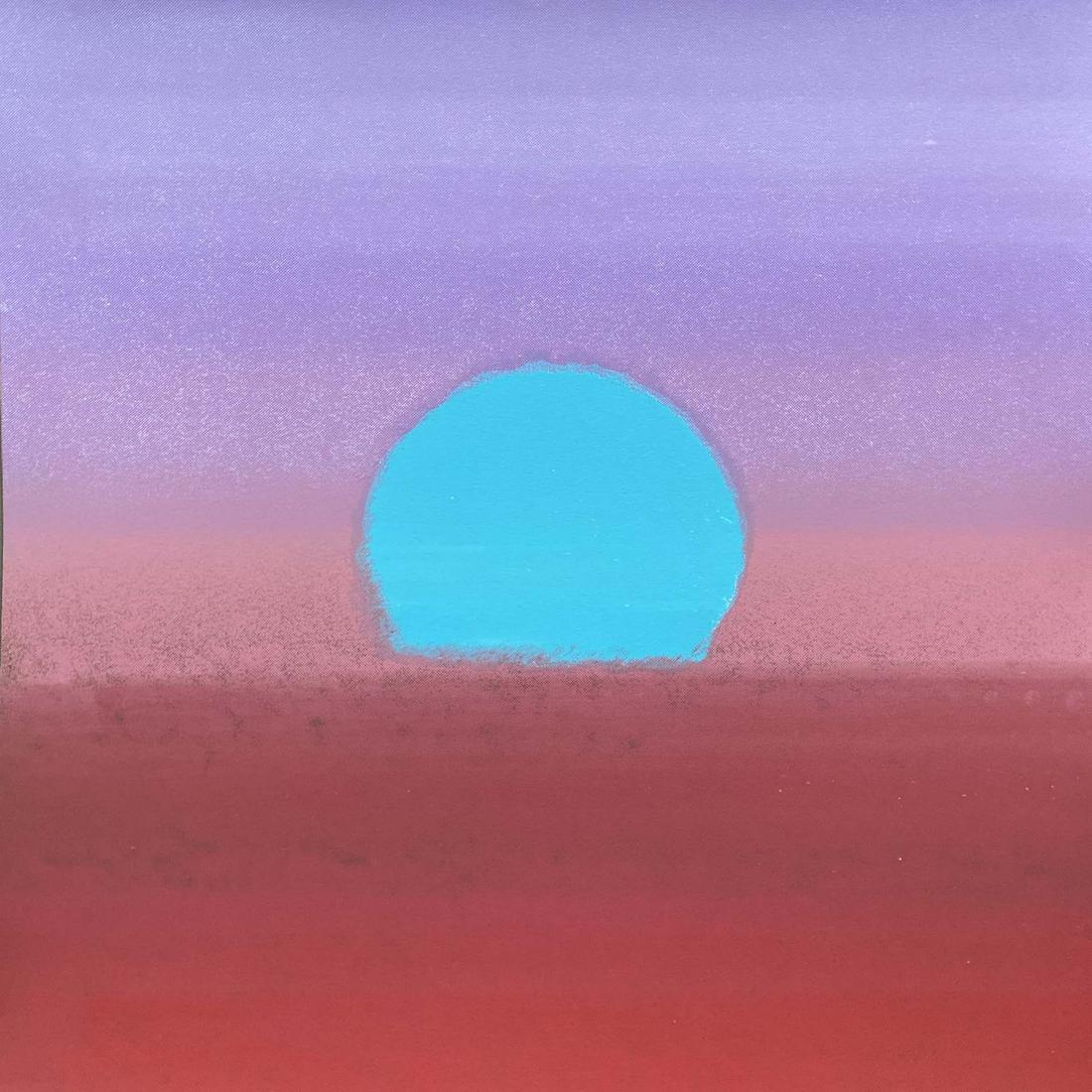 Andy Warhol Sunset Series of unique original serigraphs (1 of 1)