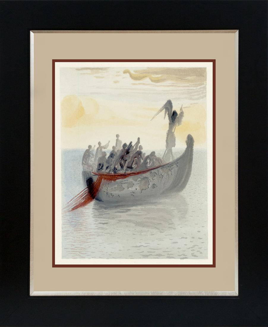 Salvador Dali Divine Comedy Suit Original Wood Block: Salvador Dali 1964 Divine Comedy Wood Block authenticated by Albert Field/Frank Hunter. From the Divine Comedy series in 1964. Includes certificate of authenticity by Frank Hunter. Approx 24x20 inches