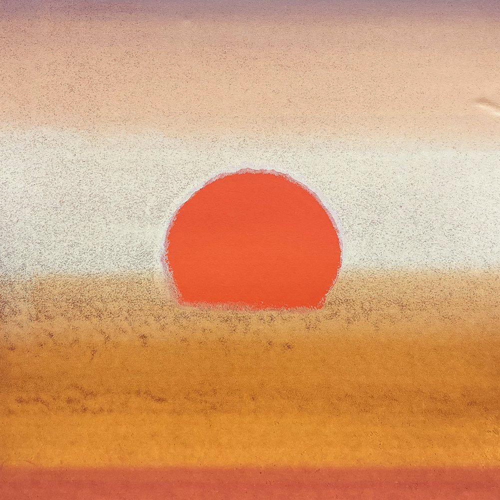 Andy Warhol Sunsets Original Serigraph Silkscreen Trial (1 of 1)