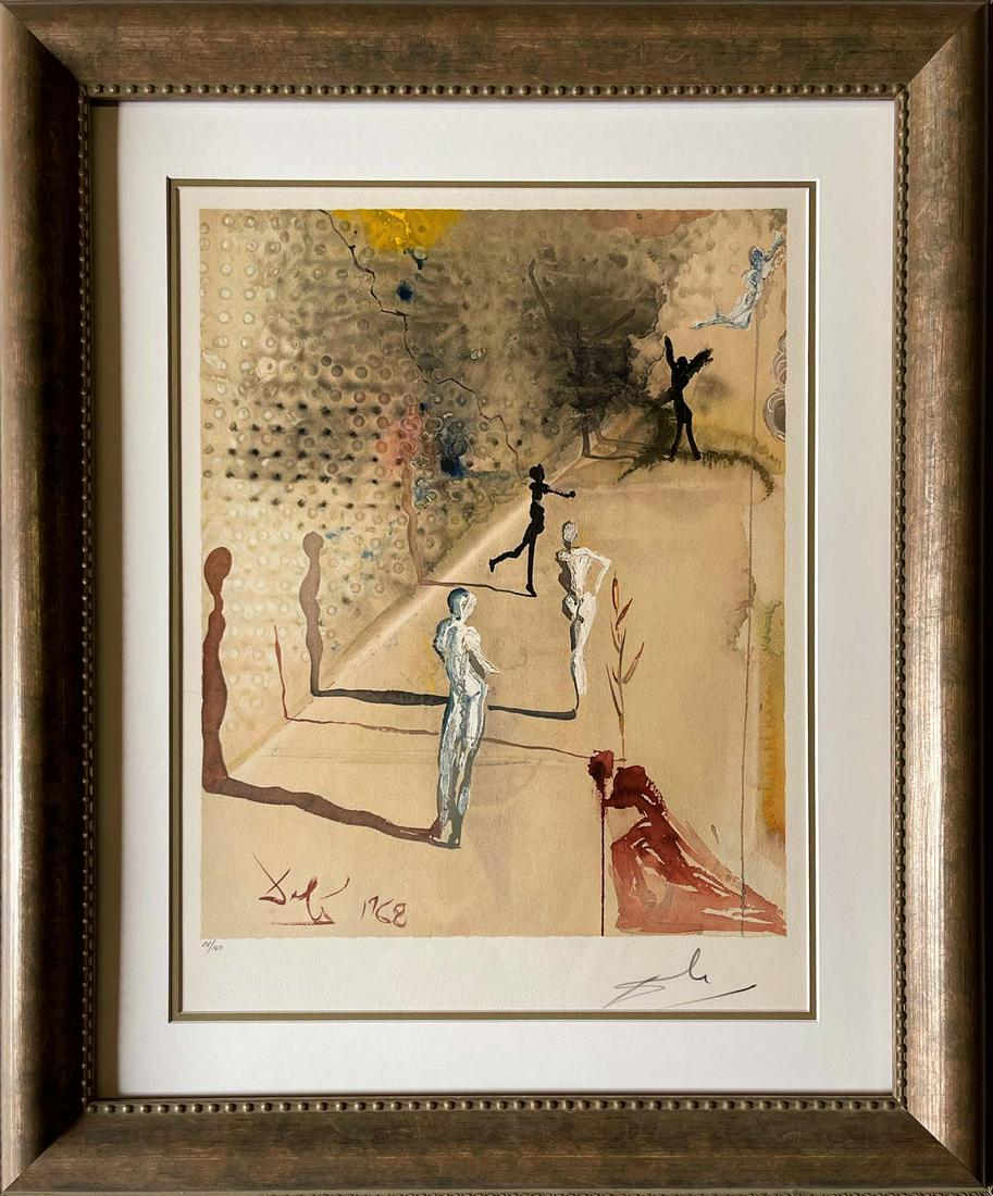 Salvador Dali Original Lithograph Limited Edition hand (1 of 1)