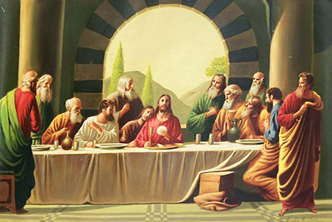 Original OIl by A. Lobo  on canvas (1 of 1)