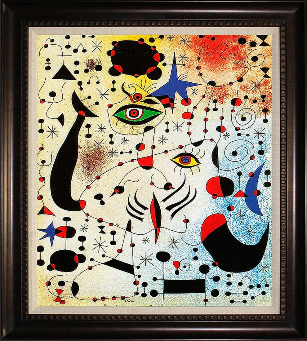AfterJoan Miro Ciphers and Constellations Abstract (1 of 1)