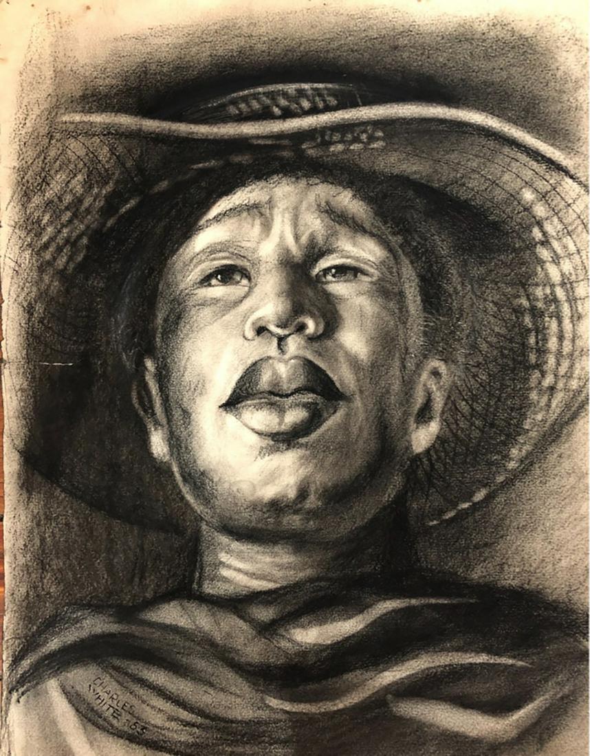 Charles White Original Watercolor (1 of 1)
