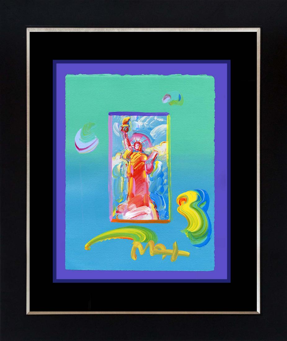Peter Max Mixed Media Original (1 of 1)