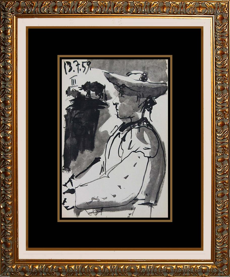 Pablo Picasso Toros y Toreros Bullfighter lithograph by (1 of 1)