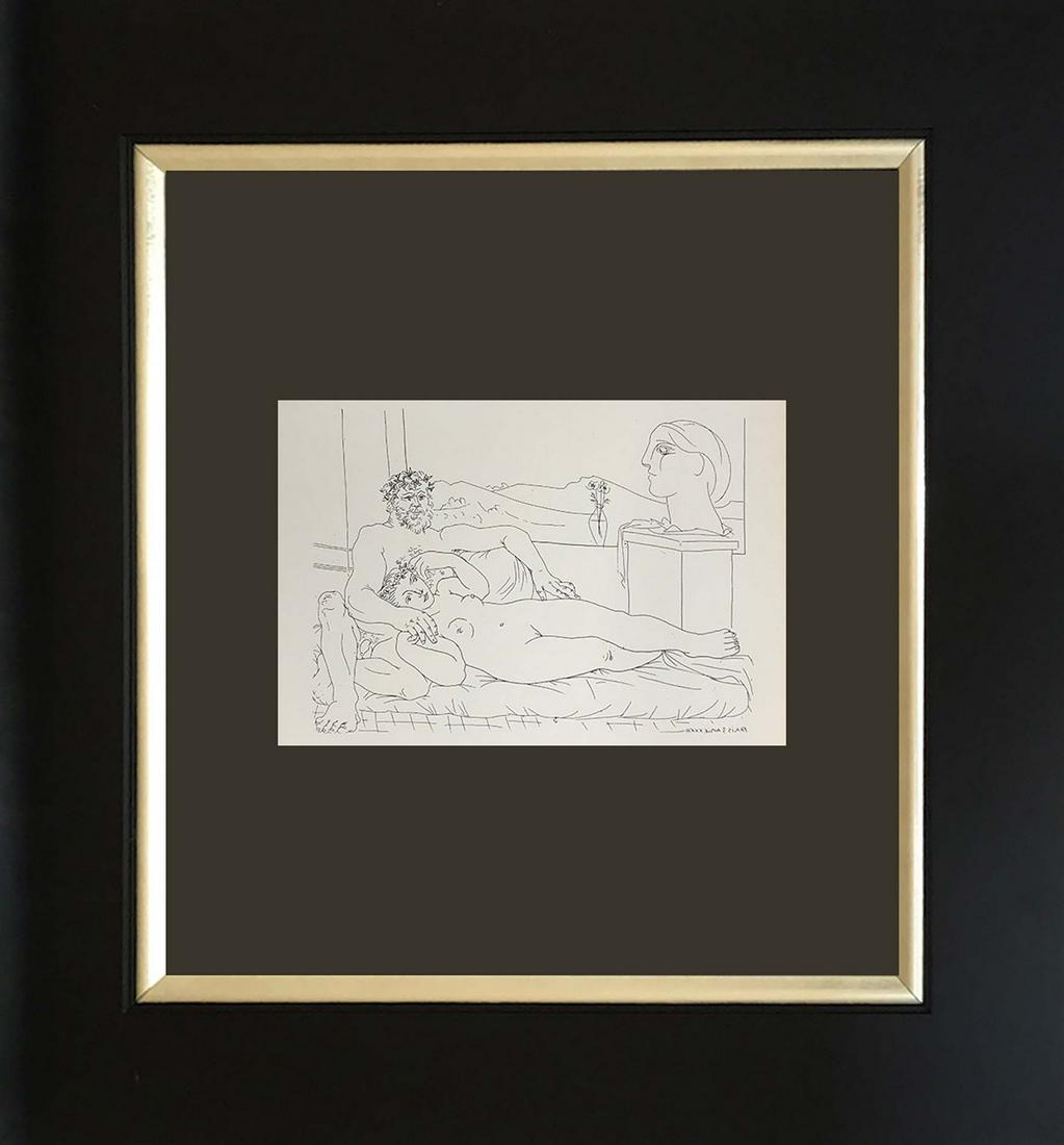 Pablo Picasso lithograph from over 50 years ago Vollard (1 of 1)