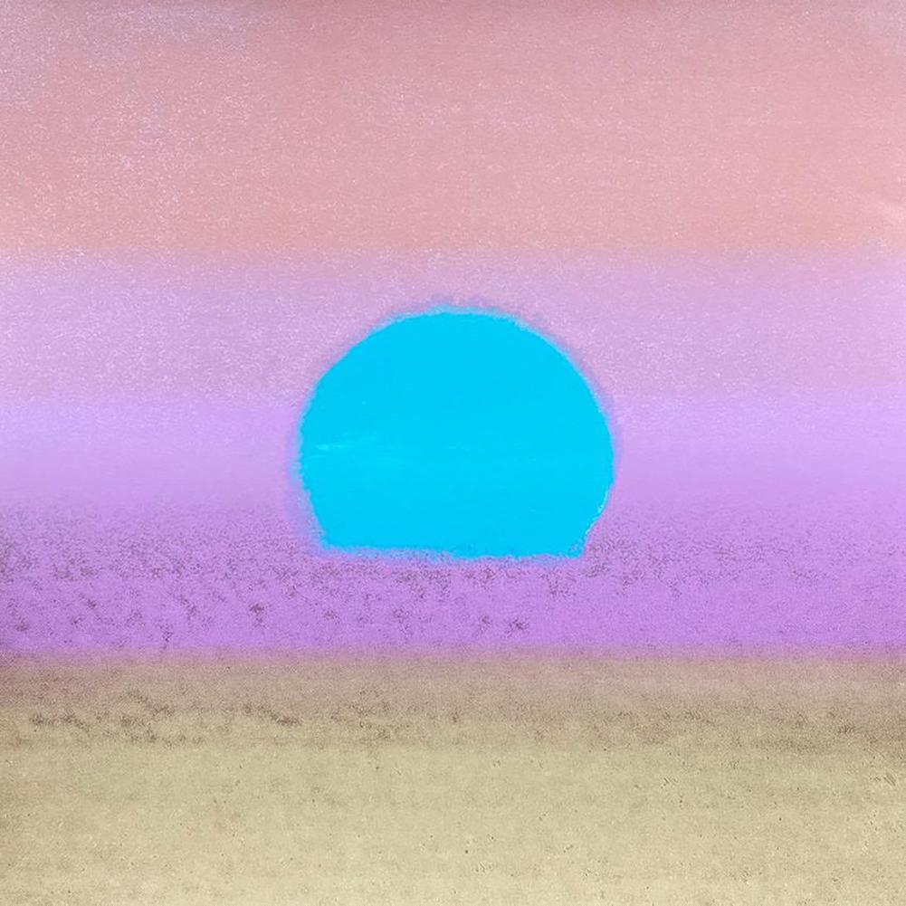 Sunset Unique original serigraph Andy Warhol  from 1972  Unique Edition Original  Silkscreen in (1 of 1)