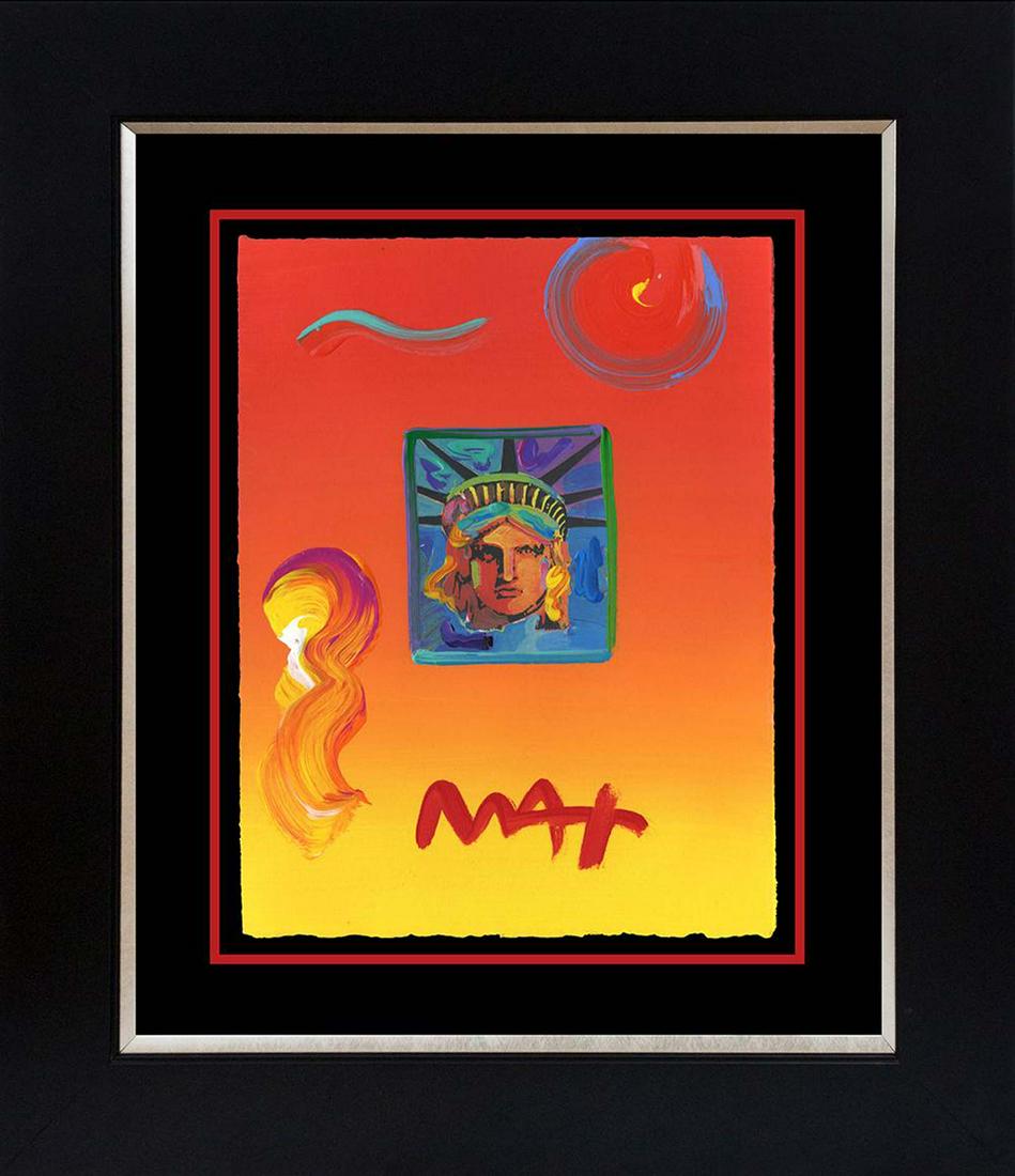 Peter Max Mixed Media Original (1 of 1)