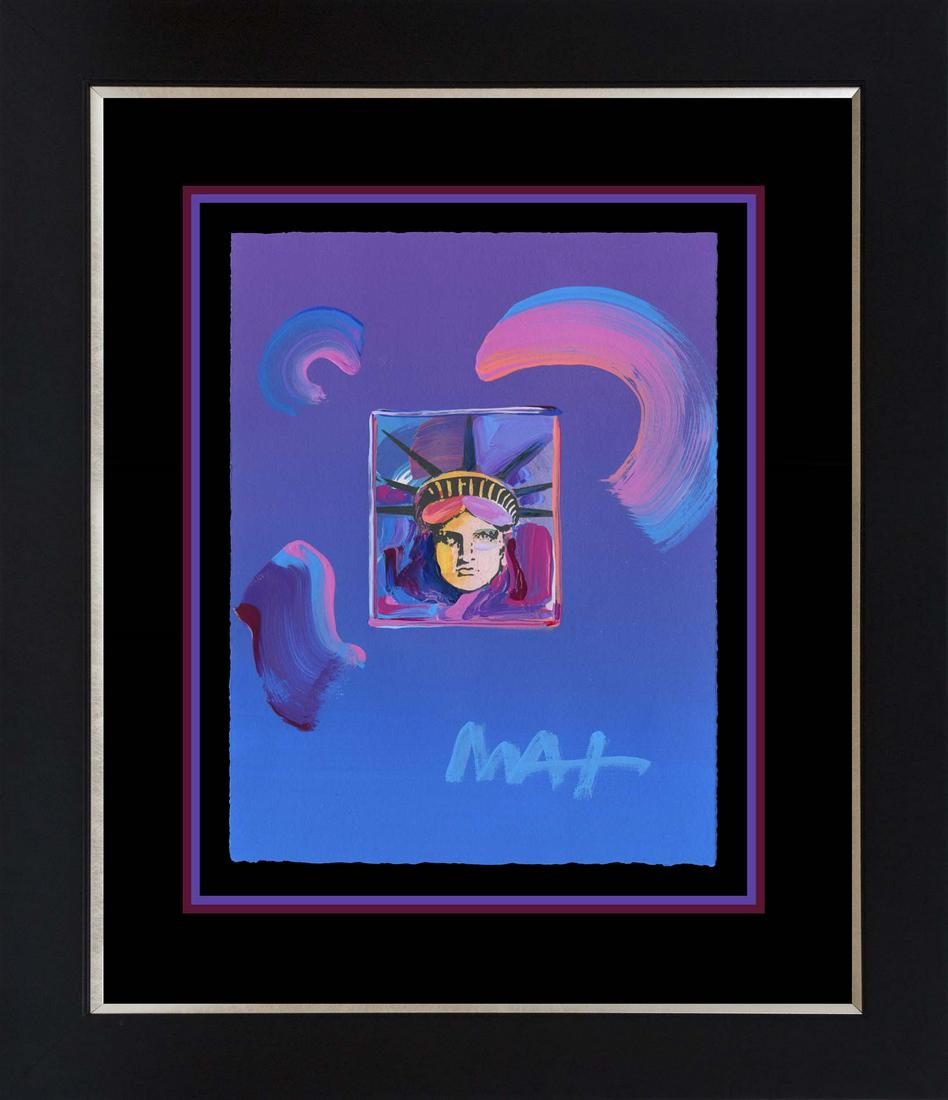 Peter Max Mixed media Original on paper (1 of 1)