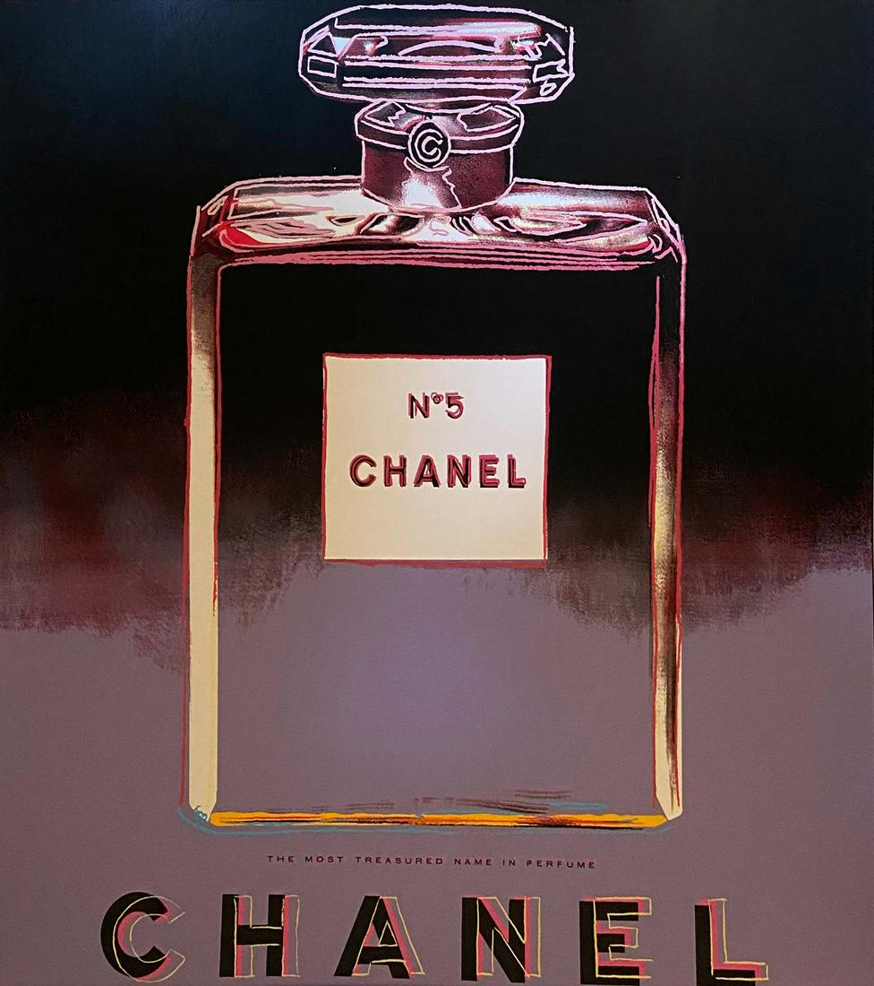Chanel  Andy Warhol Original Silkscreen Serigraph Trial  Artist Proof (1 of 1)