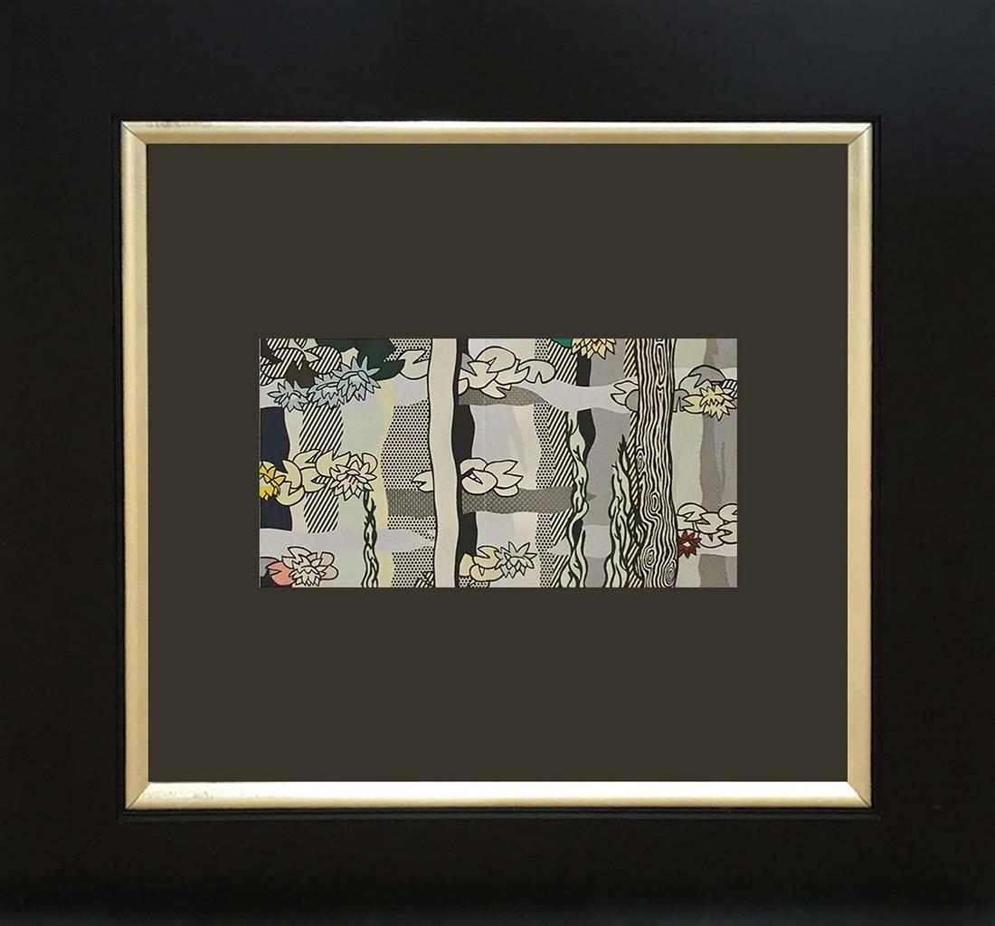 Roy Lichtenstein color plate lithograph (1 of 1)