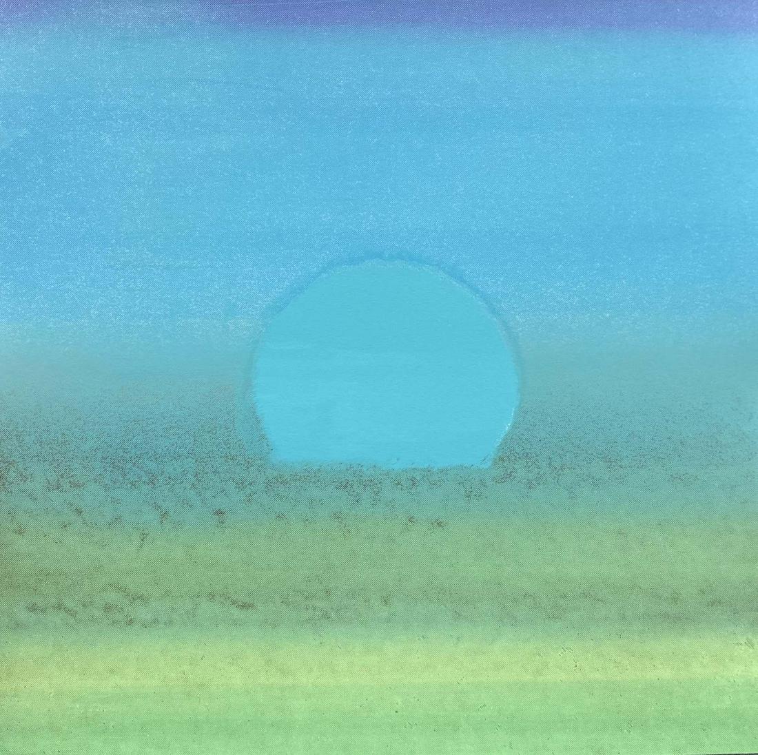 Andy Warhol  from 1972 "Sunset"  Unique Edition Original Serigraph Silkscreen in colors.  Trial (1 of 1)