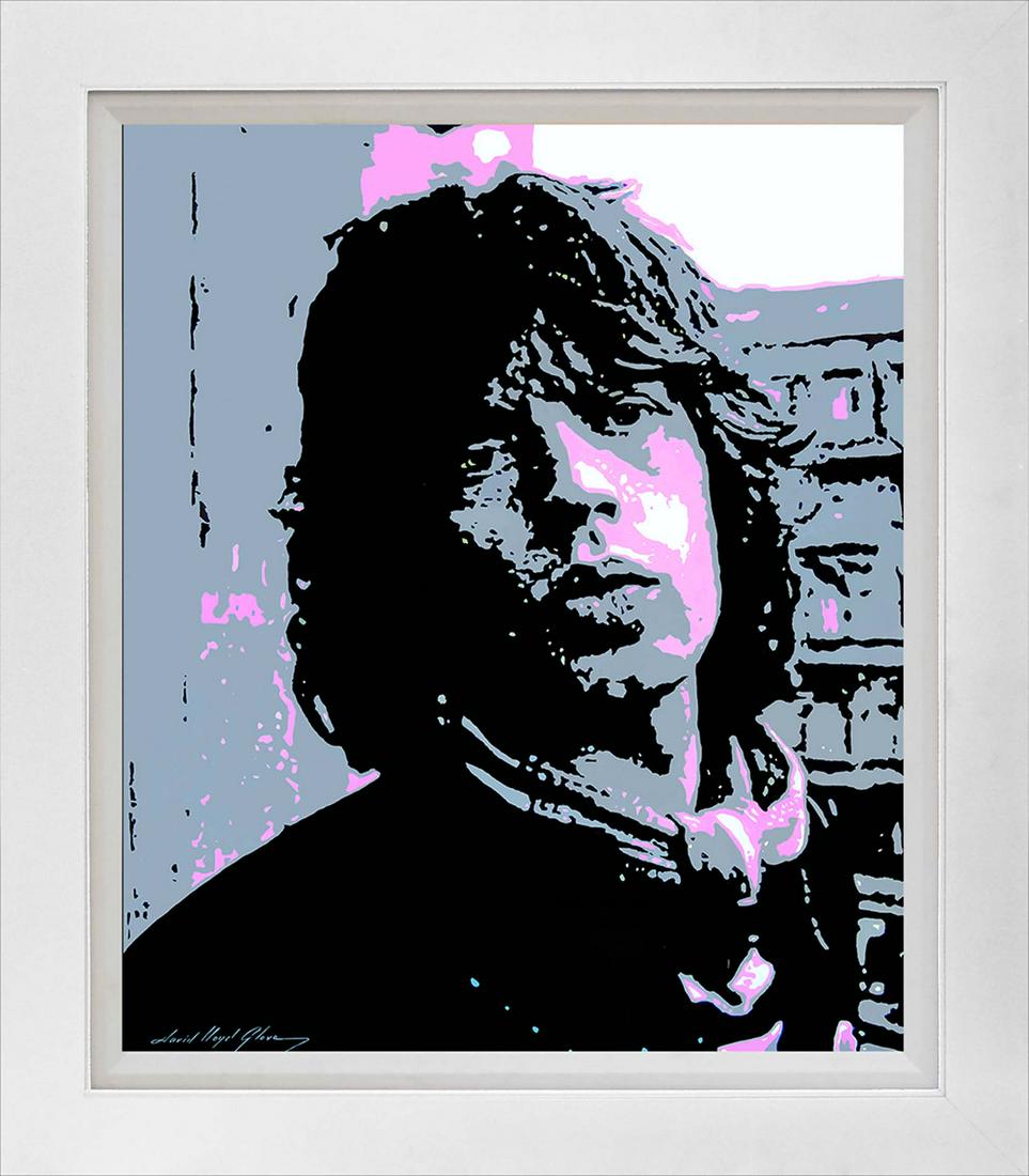 Mick Jagger in London  David Lloyd Glover Rolling Stones Limited Edition on canvas (1 of 1)