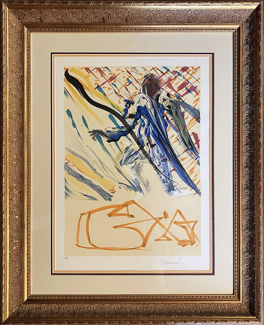 Salvador Dali Original Lithograph Limited Edition Les Vitraux Suite (1 of 1)