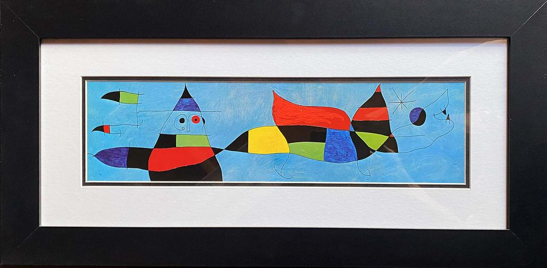 Joan Miro Color Plate Lithograph (1 of 1)