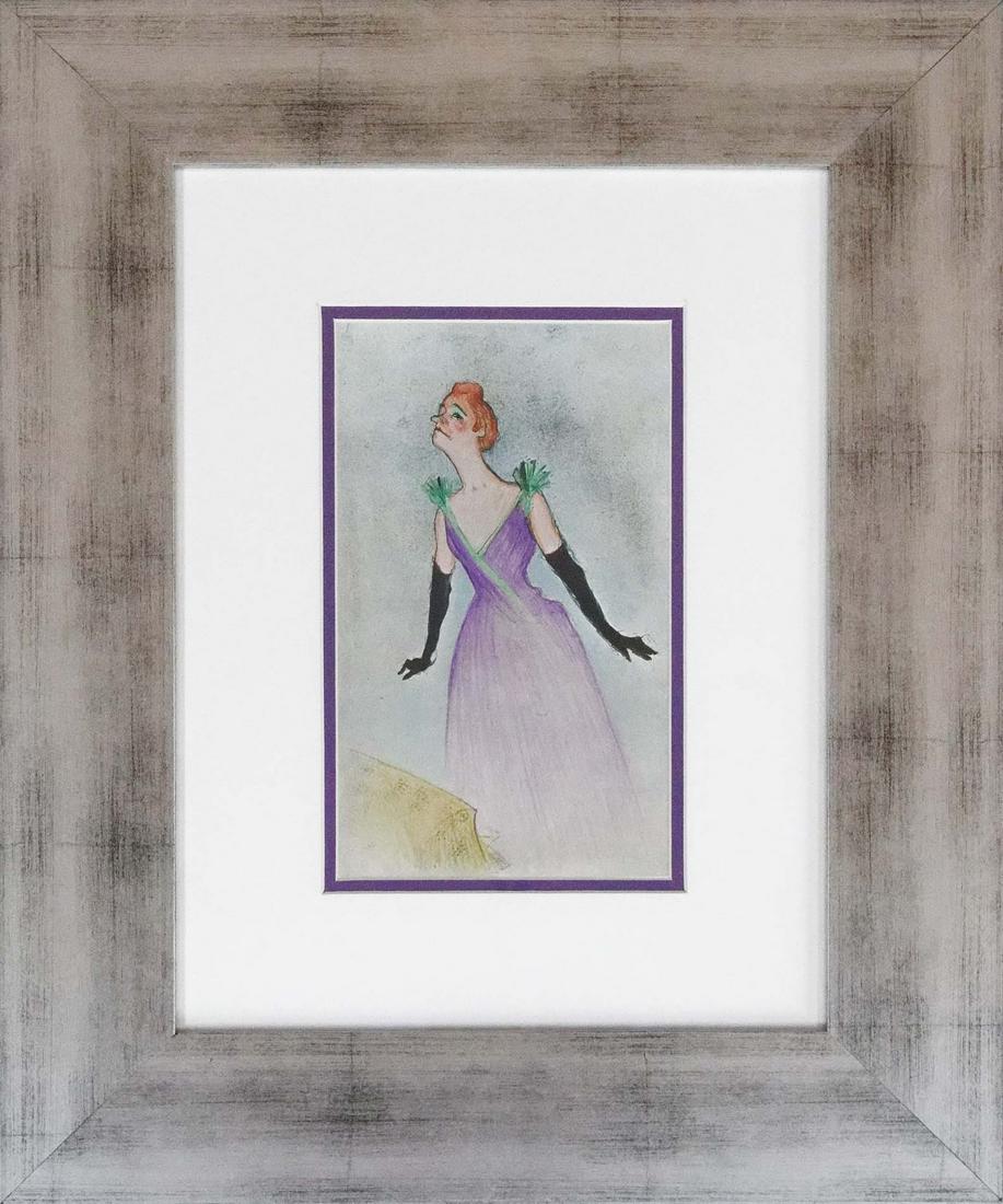 Toulouse Lautrec Lithograph from 1970 (1 of 1)