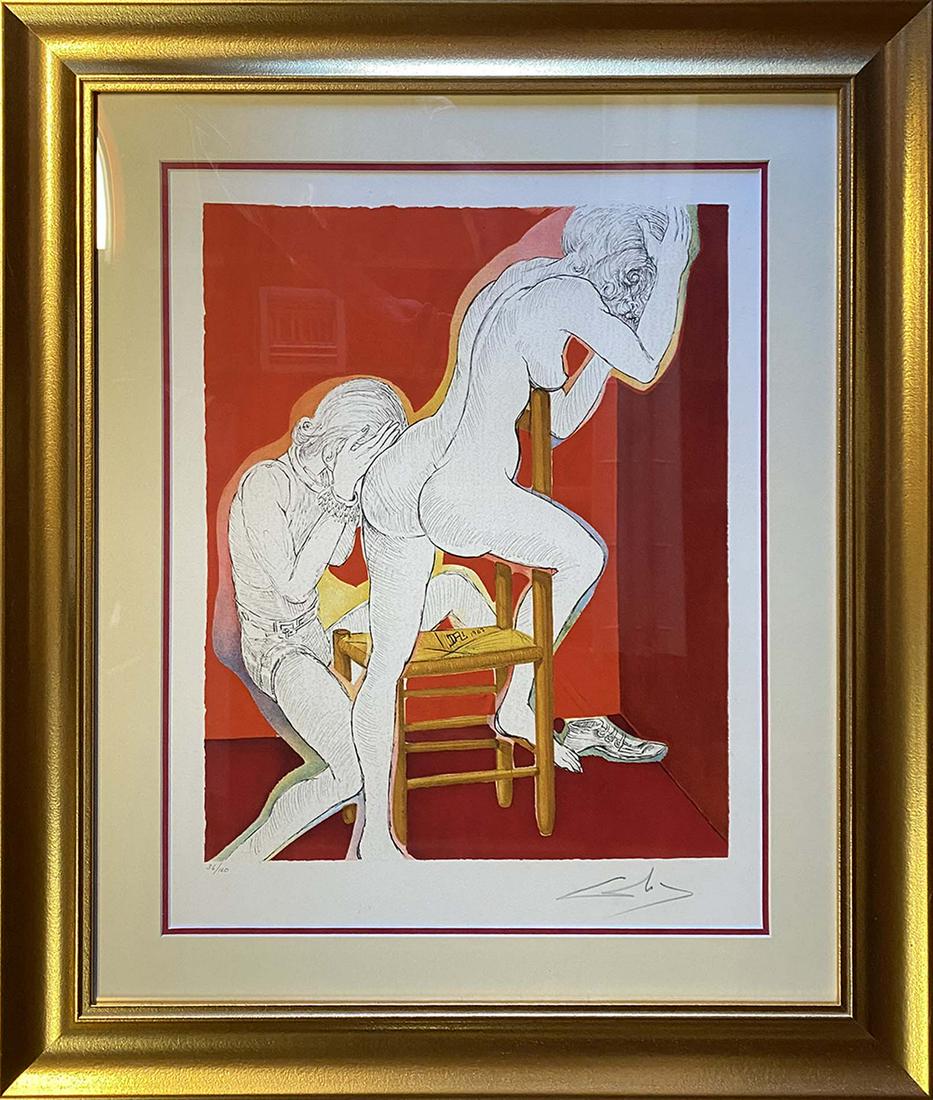 Salvador Dali Original Lithograph Hand signed and numbered (1 of 1)