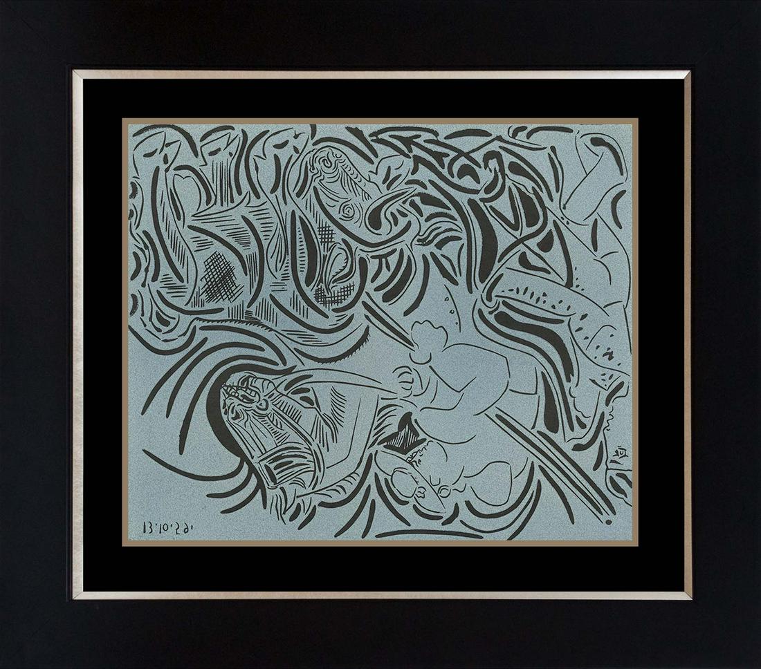 Pablo Picasso Original Linocut from 1961 (1 of 1)