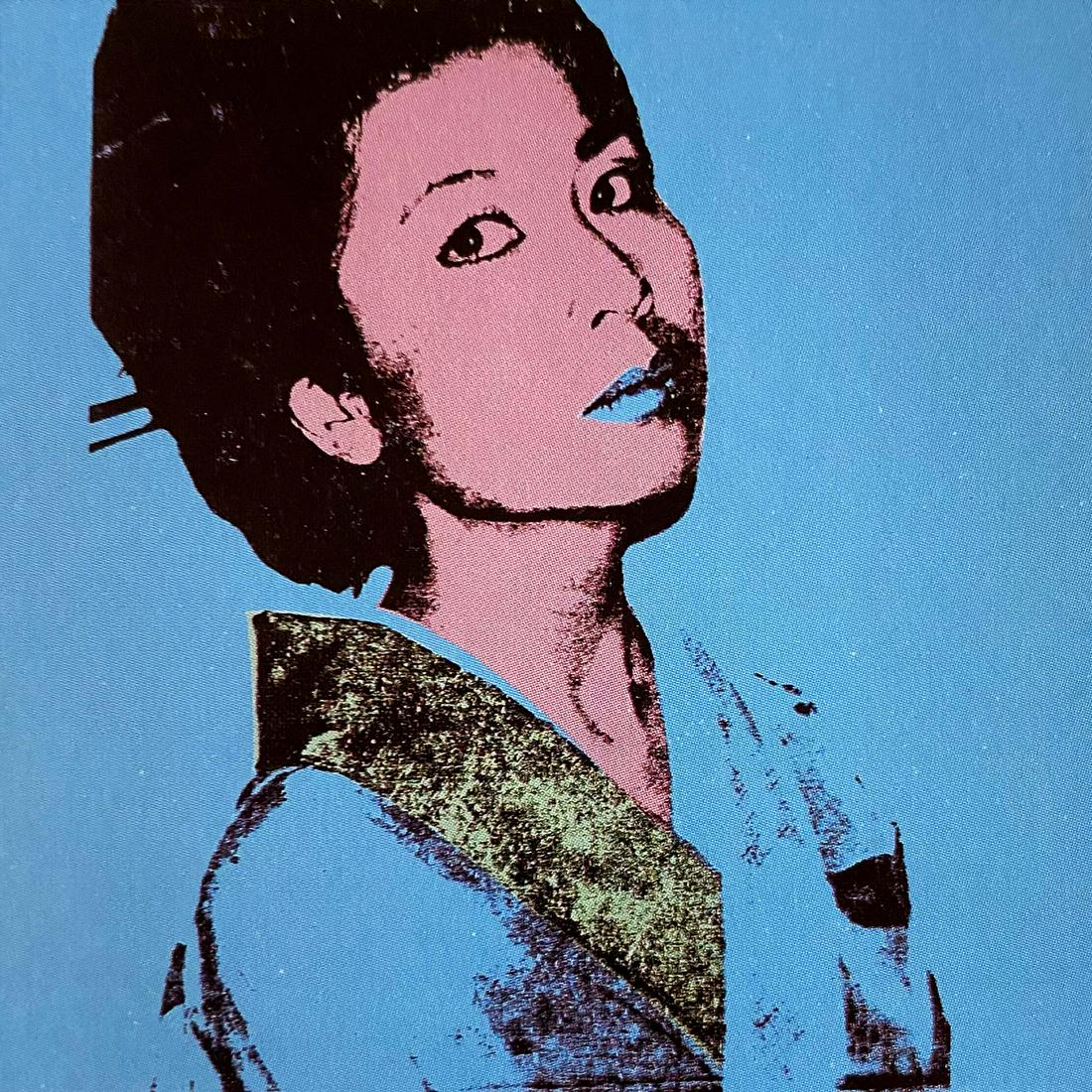 Andy Warhol Original Serigraph Trial Proof  1983 Kimiko (1 of 1)