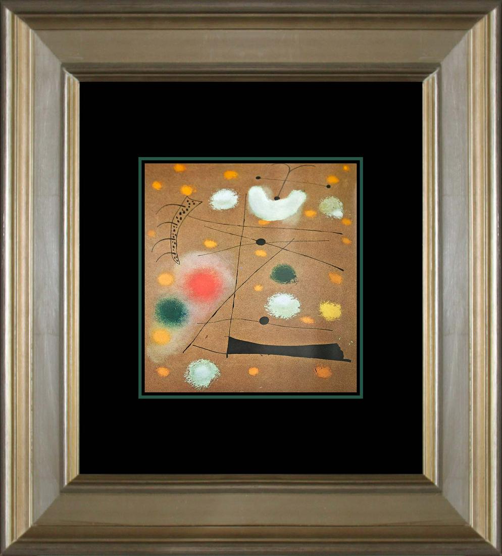 Joan Miro Lithograph 1972 (1 of 1)