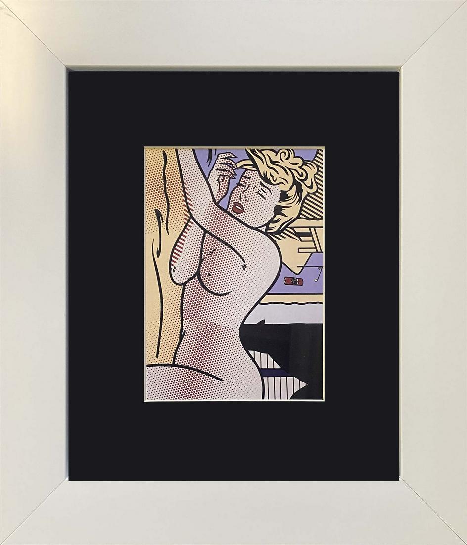 Roy Lichtenstein color Plate Lithograph (1 of 1)
