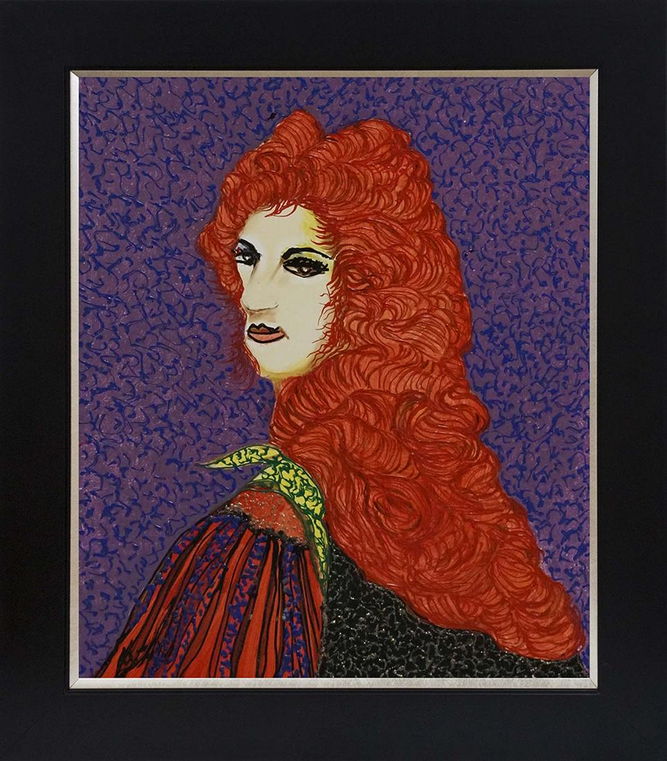 William Verdult Nicolas De Largillierre Original oil on board with Jewels (1 of 1)