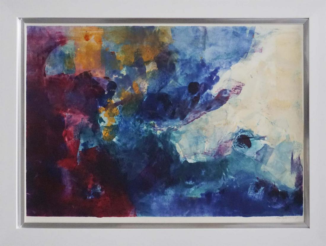 Michael Schofield Original Monoprint One of a kind Abstract (1 of 1)