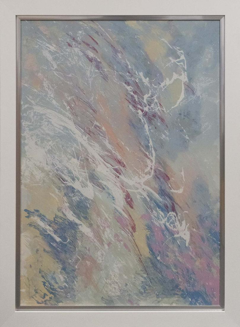 Michael Schofield  Original Serigraph on wood. Abstract (1 of 1)