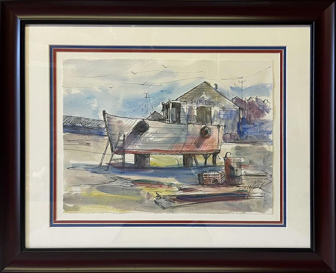 Original watercolor by Michael Schofield (1 of 1)