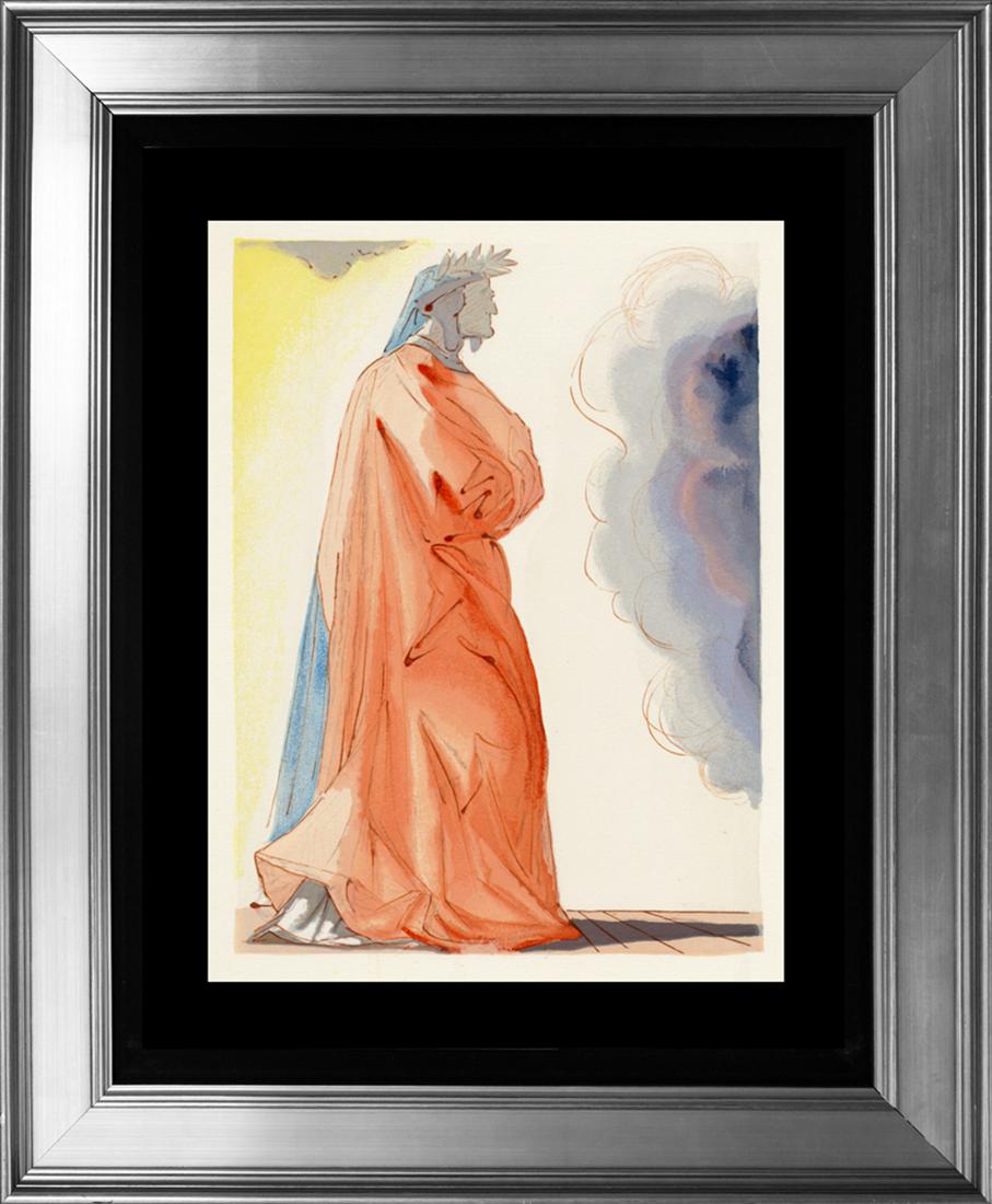 Salvador Dali Divine Comedy Suit Original Wood Block 1960 (1 of 1)