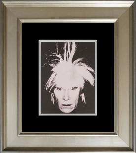 Andy Warhol Lithograph from 1979: Andy Warhol Lithograph from 1979 Approx 24x20 inches Custom framed and includes certificate