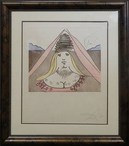 Salvador Dali  Don Quixote Suite  Colored original  Etchings Limited Edition